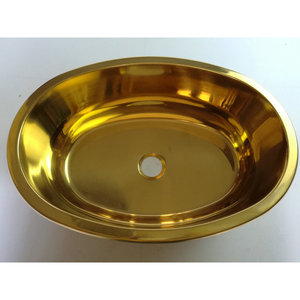 Évier de cuisine en acier inoxydable Golden GR-518 à cuve unique pour camping-cars et yachts 390*270*130mm Installation à l'avant - Product Image 1