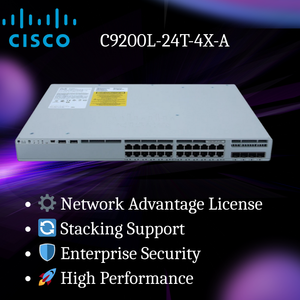 Thương hiệu mới <span class=keywords><strong>Cisco</strong></span> chất xúc tác C9200L-24T-4X-A Doanh Nghiệp 24 cổng Quản Lý Lớp 3 Gigabit mạng chuyển đổi C9200L-24T-4X-A gốc - Product Image 3