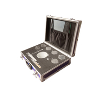 Kit d'accessoires pour appareil de détermination de la limite liquide Casagrande, ensemble d'outils de test des sols avec mallette de transport en aluminium ASTM D4318