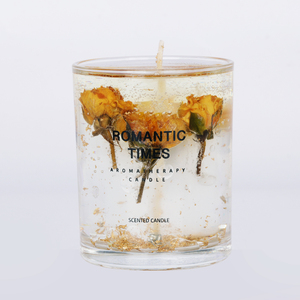 Velas <span class=keywords><strong>de</strong></span> gel <span class=keywords><strong>de</strong></span> gelatina <span class=keywords><strong>de</strong></span> cera <span class=keywords><strong>de</strong></span> soja hechas a mano FLORESCENCE románticas a granel al por mayor diseño <span class=keywords><strong>de</strong></span> flor <span class=keywords><strong>de</strong></span> naranja rosa para decoración del hogar nuevo en caja - Product Image 5