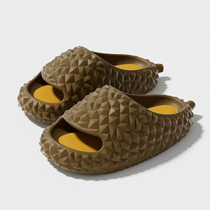 Pantuflas EACH con Forma de Durián para Mujer, Sandalias de Verano para el Hogar, de EVA con Suela Gruesa, para Parejas, Venta al por Mayor TX-03, Pantuflas de Interior TX-0 - Product Image 4