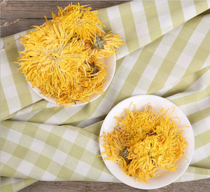 Fleur chrysanthème doré, thé à la mode - Product Image 6