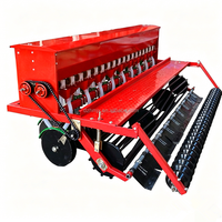 Sembradora Agrícola de Trigo Montada en Tractor, Sembradora de Arroz Seco, Implemento de Siembra para Trigo, Alfalfa, Sorgo y Arroz de Montaña