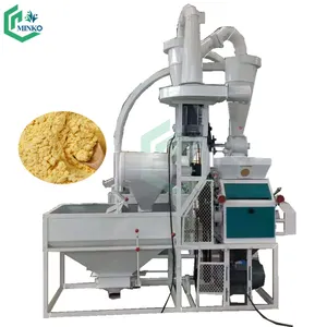 integrated corn flour milling machine maize teff flour milling machinery for Africa