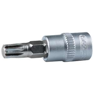 KS TOOLS 3/8" <b>Bit</b> socket <b>spline</b> (XZN), M12 - Product Image 1