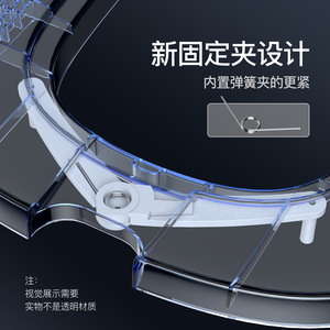 Caja de arena plegable para gatos, tipo abierto, con asa, fácil de limpiar para mascotas - Product Image 4