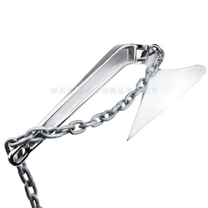 Ancla de Arado de 12 kg, Acero Inoxidable 316, Pulido Espejo, para Uso Marino en Yates - Product Image 4