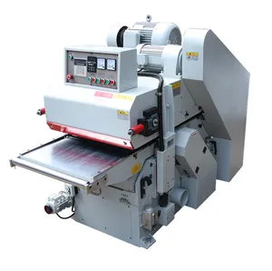 Automatic Double Side Wood surface Planer machine for double sided thickness planer