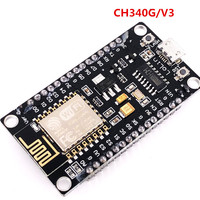 NodeMcu-Módulo WIFI inalámbrico V3, placa de desarrollo, reemplazo de ESP-12E basado en CP2102, Micro USB, ESP8266 CH340G