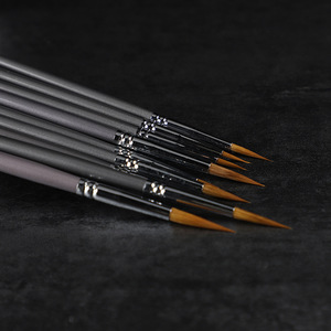 <span class=keywords><strong>Pennello</strong></span> per <span class=keywords><strong>Acquerello</strong></span> Paul Cezanne all'Ingrosso, <span class=keywords><strong>Pennello</strong></span> Artistico in Pelo di Martora con Manico in Legno e Ghiera in Alluminio, Logo Personalizzabile - Product Image 3