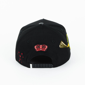 In Stock personalizzato 5 pannelli corddos Tumbados cappellino da Baseball con strass ricamato In Suede ricamato 3d ricamo G5 indit cappello da barba - Product Image 3