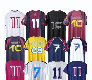1986 89 retro soccer jersey 1990 95 97 DI CANIO KANOUTE LAMPARD 1999 2001 2008 2010 2011 Football Shirts Men Uniform