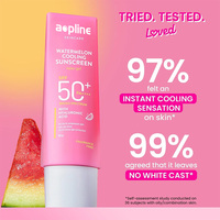 Crème OEM SPF50 à l'acide hyaluronique, protection large spectre PA++++, contrôle l'excès de sébum, pour enfants et tous types de peau, effet rafraîchissant pastèque
