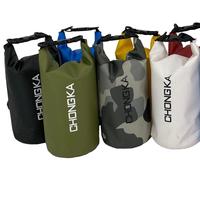 Venta directa de fábrica, bolsa seca impermeable con estampado completo para deportes al aire libre