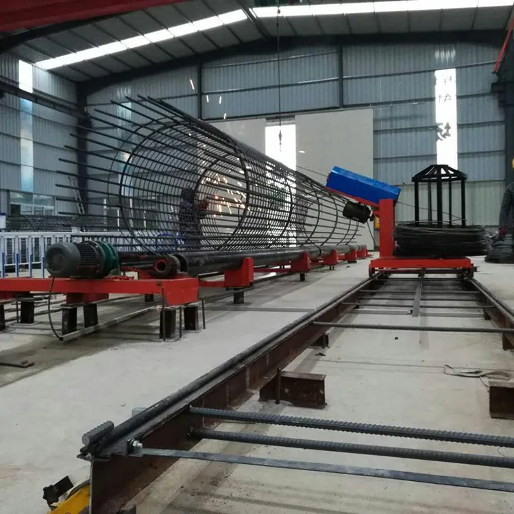 Multifunctionele Versterkte Rebar Kooi Winding Machine Voor Beton Pijp Lassen Automatisch