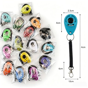 <b>Dog</b> Finger Whistle Training Clicker with Wrist Strap Wholesale for Behavioral Training <b>Dogs</b> Cats Birds Horses - Product Image 2