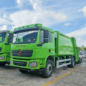 High Quality Shacman 4X2 14cbm <b>Waste</b> Collection Garbage Compressor Truck Hydraulic Garbage Compactor Truck for Sale - Product Image 3