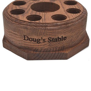 Exhibidores <span class=keywords><strong>de</strong></span> Corcho para Botellas <span class=keywords><strong>de</strong></span> <span class=keywords><strong>Bourbon</strong></span> <span class=keywords><strong>Blanton</strong></span>, Soporte <span class=keywords><strong>de</strong></span> Madera con Grabado Láser Personalizado, Exhibición Redonda Iluminada <span class=keywords><strong>de</strong></span> Corcho <span class=keywords><strong>de</strong></span> Roble - Product Image 4