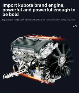 Excavadora hidráulica pequeña Eaton con controles de joystick piloto Componente del motor central de operación suave y precisa - Product Image 4