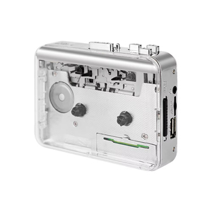 Reproductor de Casetes Portátil Retro con Radio AM/FM y Altavoz, Convertidor de MP3, Grabador de Audio Portátil, Auto Reverse, Cuerpo de Plástico, USB - Product Image 3