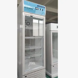 医療および実験室の冷蔵用の売れ筋および手頃な価格の保管大型120L200L血液銀行冷蔵庫