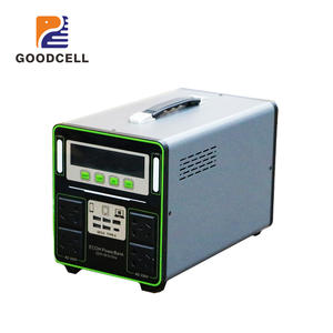 Goodcell Trạm điện cầm tay 500W/1000W/2000W/3000W tinh khiết sóng sin năng lượng mặt trời Máy phát điện AC Nguồn cắm trại ngoài trời bật lửa xì gà - Product Image 4