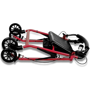 Alat Bantu Jalan Lipat Aluminium Ringan CE Kapasitas 136kg Penggunaan Dalam/Luar Ruangan OEM ODM untuk Pusat Rehabilitasi - Product Image 3