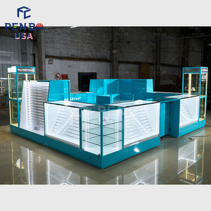 Modern <b>Small</b> Size Electronic Shop Interior Design Retail Cellphone Display Counter Mobile Phone Shop Display Furniture - Product Image 3