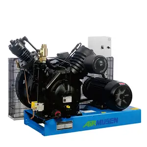 Compressor de ar de pistão para uso industrial, soprador de alta pressão para animais de estimação, pressão média, 0,6 /0,7 m ^3/min 3,0/3,5 Mpa 7,5kw 30/35 bar