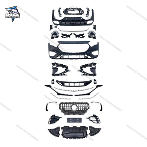 E53 khuếch tán cho Benz E-Class W214 nâng cấp E53 AMG khuếch tán với ống xả bóng đen PP chất liệu 2024-2025 - Product Image 2