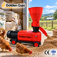 Machine à granulés d'aliments pour volailles 200 kg/h pour la fabrication d'aliments pour poulets, canards, porcs, bovins, moutons et bétail