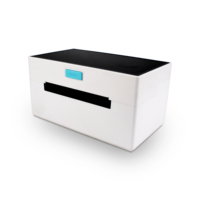 Impresora Térmica de Etiquetas de Alta Velocidad de 4 Pulgadas (110 mm) y 203 dpi, para Etiquetas de Envío, Códigos de Barras, con Interfaz USB+LAN