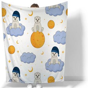 Modern Luxury Printed Super Soft Plush Knitted Flannel Bedding-Eco-Friendly Skin-Friendly Wrinkle Fade Resistant - Product Image 6