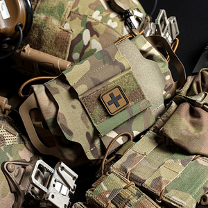 Sac de survie en nylon IRONDONKEY, pochette médicale IFAK, camouflage, Molle, trousse de premiers soins EMT, libération rapide, multifonctionnel pour la chasse - Product Image 2