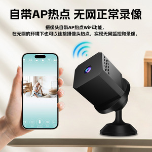F1 Compact <b>Camera</b> 3.2cm <b>Cube</b> 1080P HD Night Vision WiFi Outdoor Sports <b>Camera</b> - Product Image 3