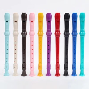 Flûte verticale en plastique pour étudiant transfrontalier pour l'exportation Flûte alto de style allemand à 8 trous Flûte blanche <span class=keywords><strong>Vente</strong></span> directe d'usine Verticale - Product Image 1