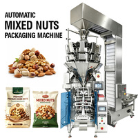 Machine d'emballage automatique de qualité alimentaire pour mélange de noix (amandes, noix de cajou, noix, pistaches, arachides)