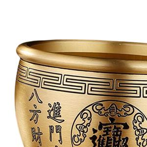 In ottone Feng Shui sala da pranzo Cornucopia boccia scultura bacino del tesoro con Base per la decorazione della tavola e accessori - Product Image 3