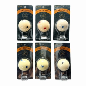 <span class=keywords><strong>Bolas</strong></span> <span class=keywords><strong>de</strong></span> <span class=keywords><strong>Billar</strong></span> Blancas XIKUNO Yalekang OEM TQ-20, 16A CrystalBilliard, para Entrenamiento, Embalaje Individual, <span class=keywords><strong>Bolas</strong></span> <span class=keywords><strong>de</strong></span> Resina Translúcida - Product Image 1