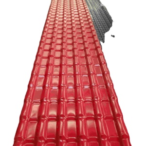 छत टाइल सिंथेट छत टाइल नालीदार प्लास्टिक छत शीट स्पेनिश टाइलें - Product Image 3