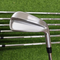 Ensemble de fers de golf forgés CNC 4-PW, droitiers, avec shaft en acier, pour un lancement élevé et une distance constante