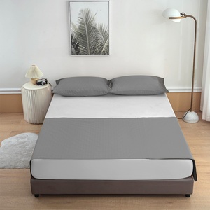 Drap plat imprimé toutes saisons en coton 400TC, protection anti-rayonnement, écologique, lavable, durable, pour hôpital et maison - Product Image 1