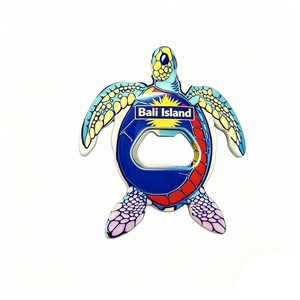 Abridor de Botellas con Forma de Tortuga de la Isla de Bali, <span class=keywords><strong>Seychelles</strong></span>, Recuerdo Turístico Personalizado, Decoración para el Hogar, Imán para Refrigerador - Product Image 5