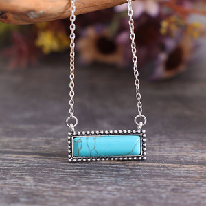 Collana con ciondolo vintage stile western da donna, semplice, con grande charm, gioielli alla moda - Product Image 3