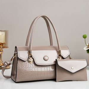 Nouvelle collection 2026 : Sacs à bandoulière de luxe pour <span class=keywords><strong>femme</strong></span>, motif crocodile, avec <span class=keywords><strong>portefeuille</strong></span> assorti – Vente en gros transfrontalière - Product Image 5