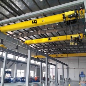 Grúa Puente Eléctrica de Viga Única de 15 Toneladas, Grúa Colgante HD QD Ajustable, Grúa Aérea con Capacidad de Elevación Máxima de 5 Toneladas, Motor - Product Image 4