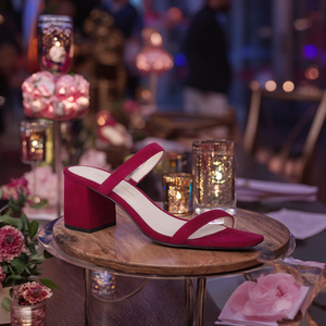 Sandalias de tacón grueso para mujer, con punta cuadrada, correa sexy, talón abierto, plantilla de PU, para fiesta, verano, moda - Product Image 6