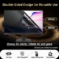 Filter Privasi Layar Desktop Lenovo 21.5 Inch 16:9, Mudah Dipasang, Anti Silau, Anti Cahaya Biru, Anti Sidik Jari
