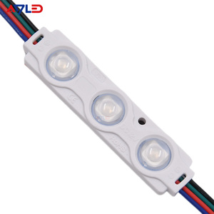 RGB 5050 LED Module RGBW 7016 LED Module 12V IP67 LED Light Letters Lightbox Waterproof LED Digital Modules 0.72W 3LEDs Module - Product Image 4