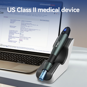 Nuevo uso doméstico eléctrico portátil Microneedling Mesoterapia Derma <span class=keywords><strong>Pen</strong></span> Dispositivo de belleza corporal inteligente Enchufe de EE. UU. para usuarios estadounidenses canadienses - Product Image 2